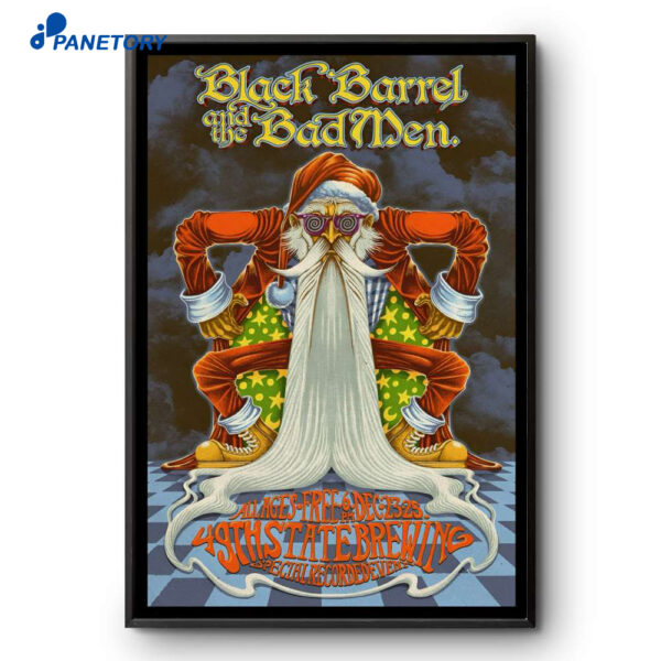 Black Barrel And The Bad Men Anchorage AK Dec 23-25 2025 Poster