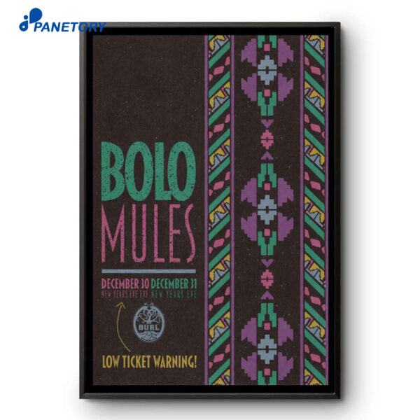 Bolo Mules Lexington KY Dec 30-31 2025 Poster