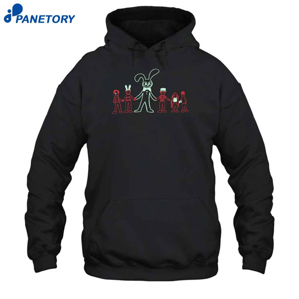 Bonnyjlox Rabbit Glows In The Dark Shirt 7 Bonnyjlox Rabbit Glows In The Dark Shirt 1