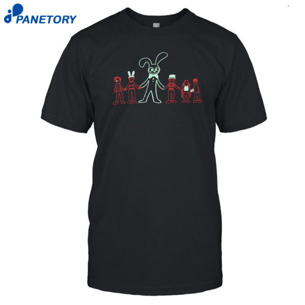 Bonnyjlox Rabbit Glows In The Dark Shirt
