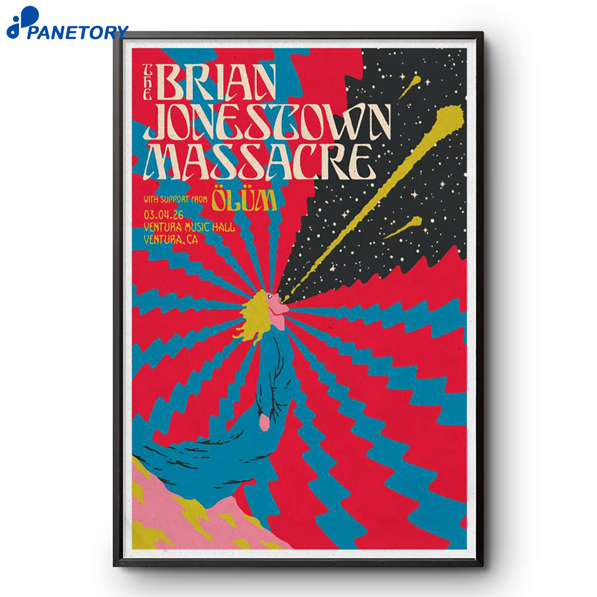 Brian Jonestown Massacre Ventura Music Hall Ventura Ca Mar 4 2026 Poster 2 Brian Jonestown Massacre Ventura Music Hall Ventura Ca Mar 4 2026 Poster