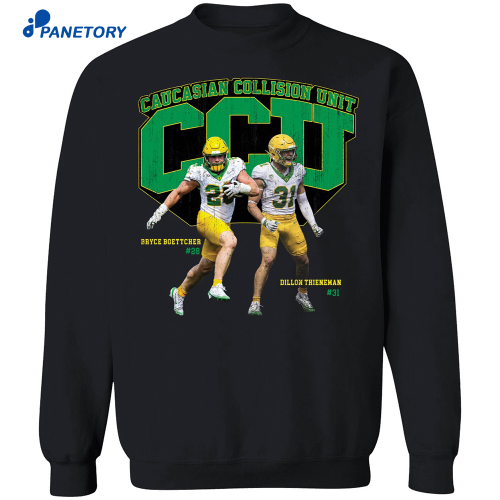 Bryce Boettcher And Dillon Theinemen The Caucasian Collision Unit Ccu Shirt 6 Bryce Boettcher And Dillon Theinemen The Caucasian Collision Unit Ccu Shirt 1