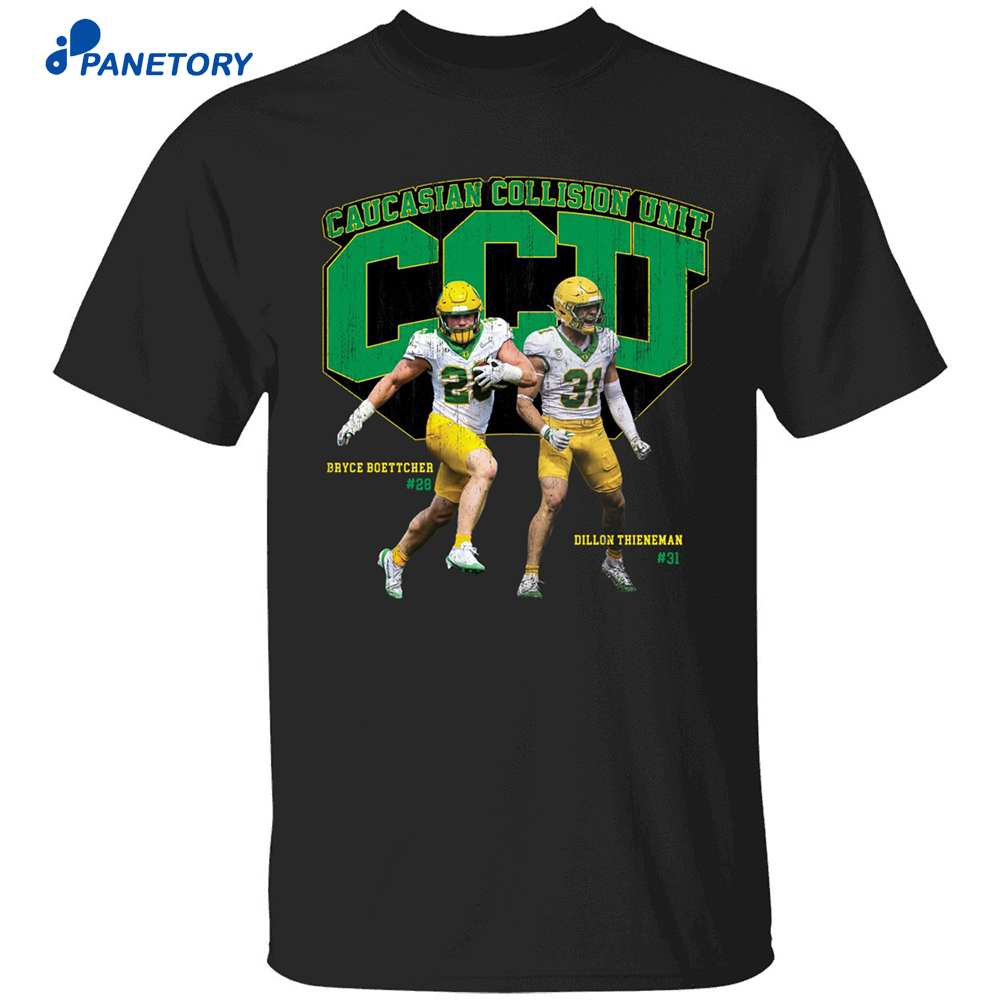 Bryce Boettcher And Dillon Theinemen The Caucasian Collision Unit Ccu Shirt 8 Bryce Boettcher And Dillon Theinemen The Caucasian Collision Unit Ccu Shirt