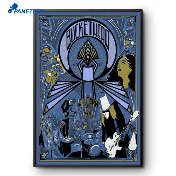 Buckethead Los Angeles CA Dec 12 2025 Poster