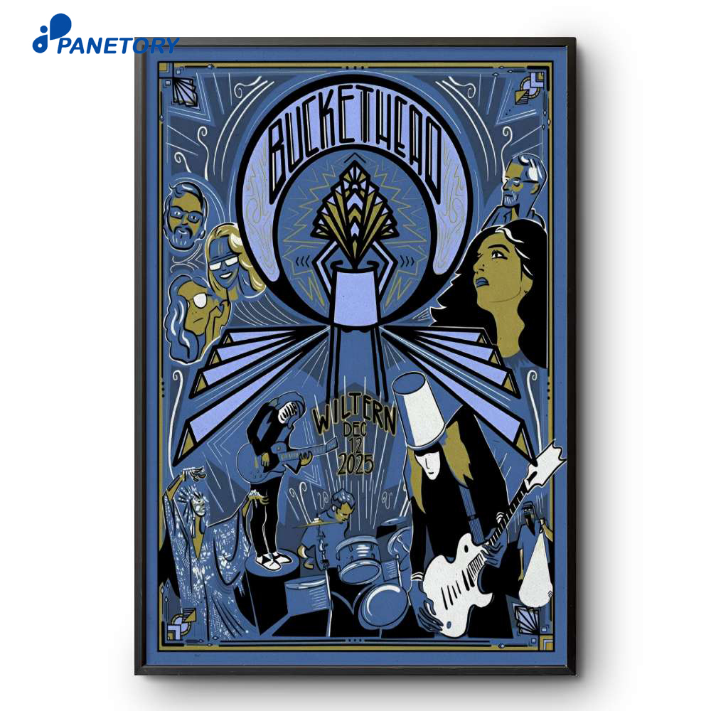 Buckethead Los Angeles Ca Dec 12 2025 Poster 2 Buckethead Los Angeles Ca Dec 12 2025 Poster