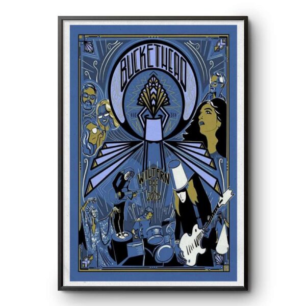 Buckethead Wiltern Dec 12 2025 Poster
