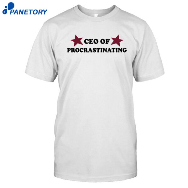 Chaewon Archive Ceo Of Procrastinating Shirt