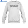 Charlie Wearing Whats Going On With Mycareer Shirt 4 Charlie Wearing Whats Going On With Mycareer Shirt 2