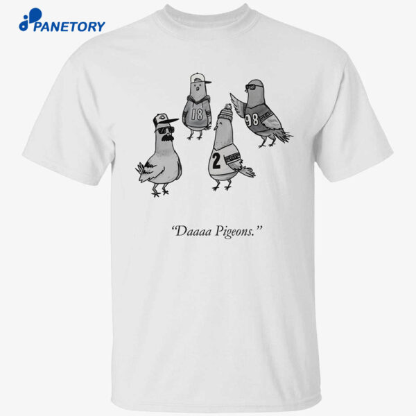 Chicago Bears Daaaa Pigeons Shirt
