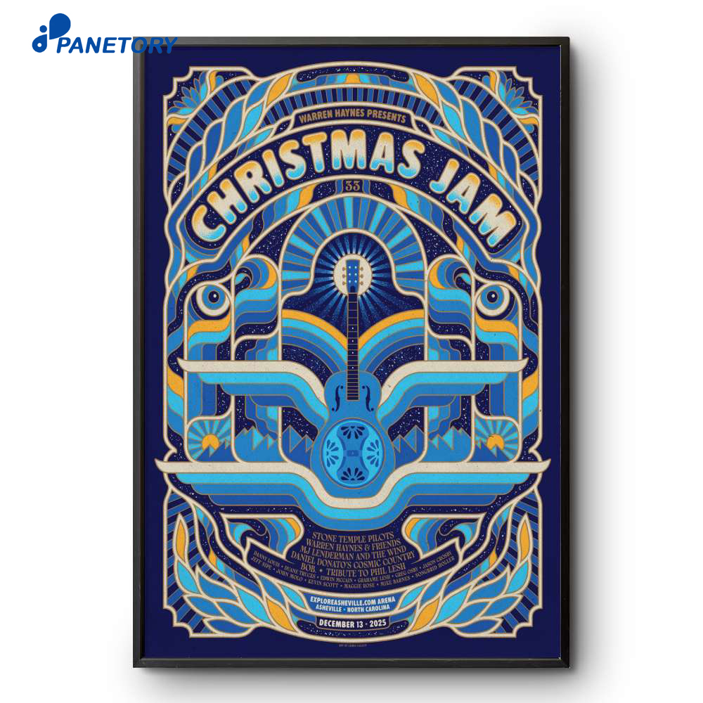 Christmas Jam Exploreasheville.com Arena Asheville Nc Dec 13 2025 Poster 2 Christmas Jam Exploreasheville.com Arena Asheville Nc Dec 13 2025 Poster