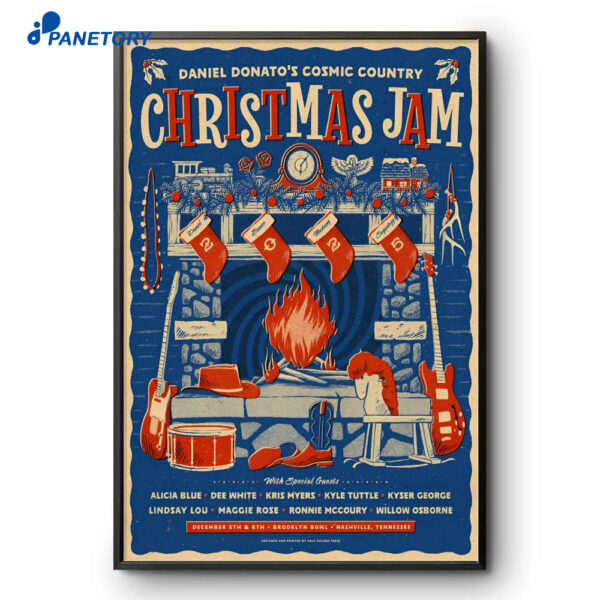 Daniel Donato's Cosmic Country Nashville TN Dec 5-6 2025 Poster