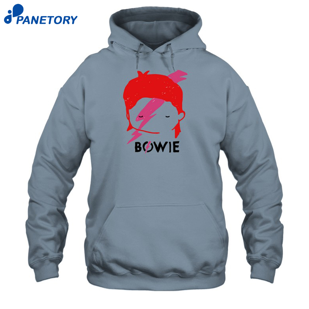 David Bowie Aladdin Sane Lightning Bolt Sketch Shirt 7 David Bowie Aladdin Sane Lightning Bolt Sketch Shirt 1