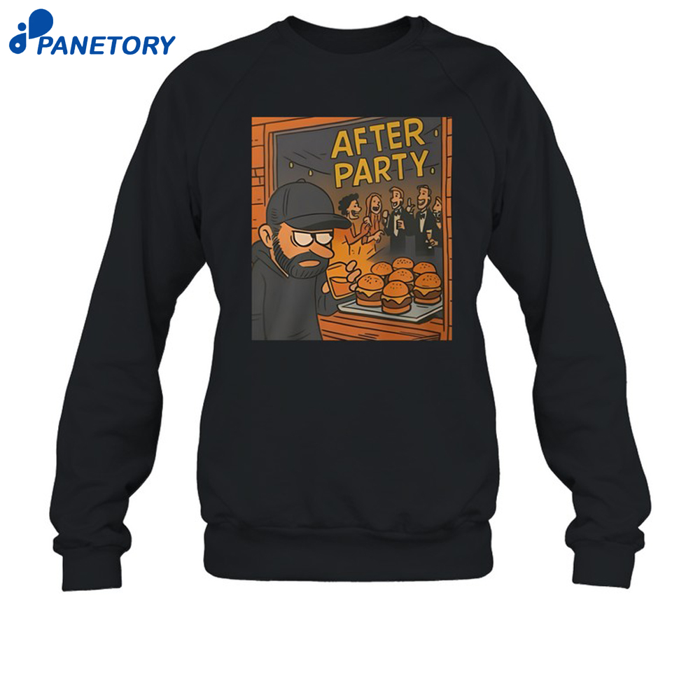 Dax Harwood Wearing After Party Burger Shirt 6 Dax Harwood Wearing After Party Burger Shirt 2