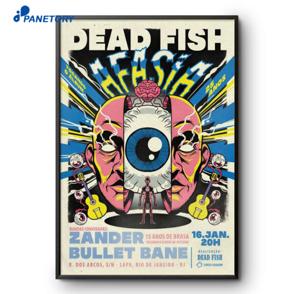 Dead Fish Rio De Janeiro RJ Jan 16 2026 Poster