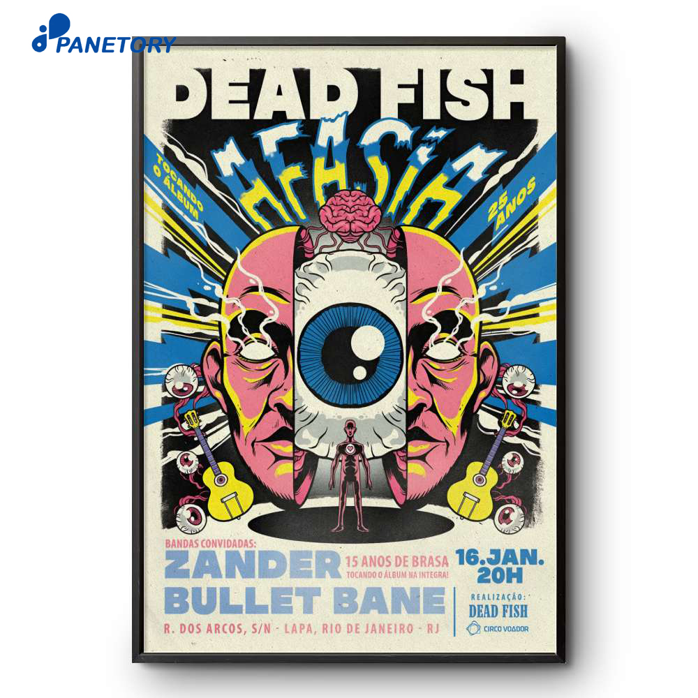Dead Fish Rio De Janeiro Rj Jan 16 2026 Poster 2 Dead Fish Rio De Janeiro Rj Jan 16 2026 Poster