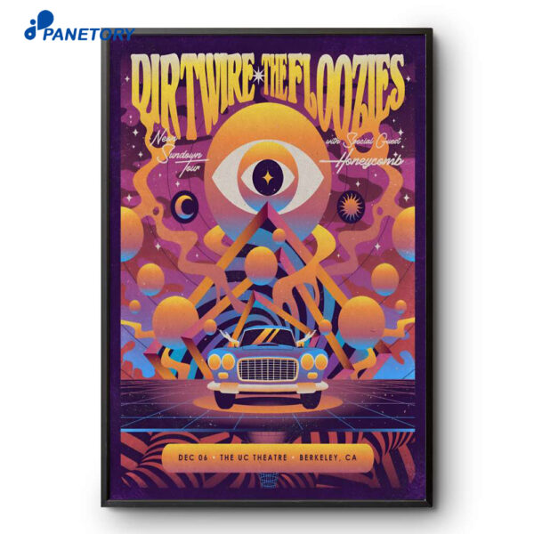 Dirtwire And The Floozies Berkeley CA Dec 6 2025 Poster