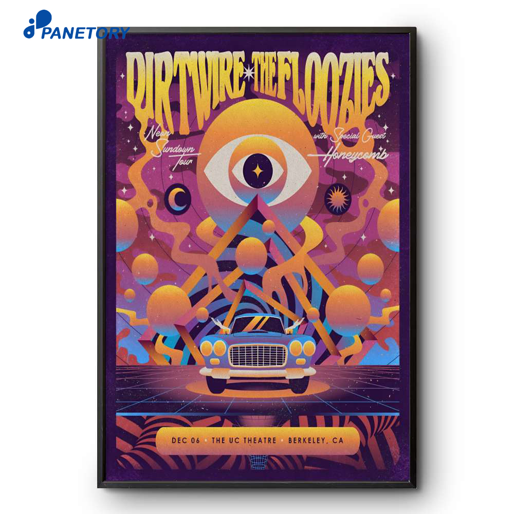 Dirtwire And The Floozies Berkeley Ca Dec 6 2025 Poster 2 Dirtwire And The Floozies Berkeley Ca Dec 6 2025 Poster