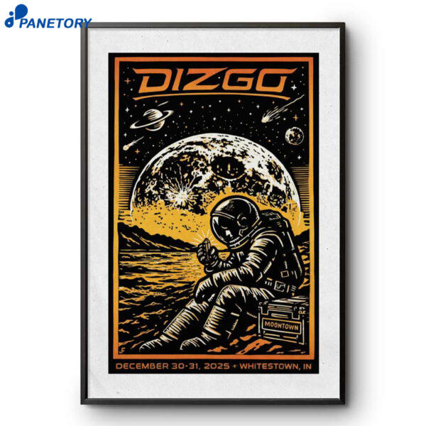 Dizgo Band Whitestown IN December 30-31 2025 Poster