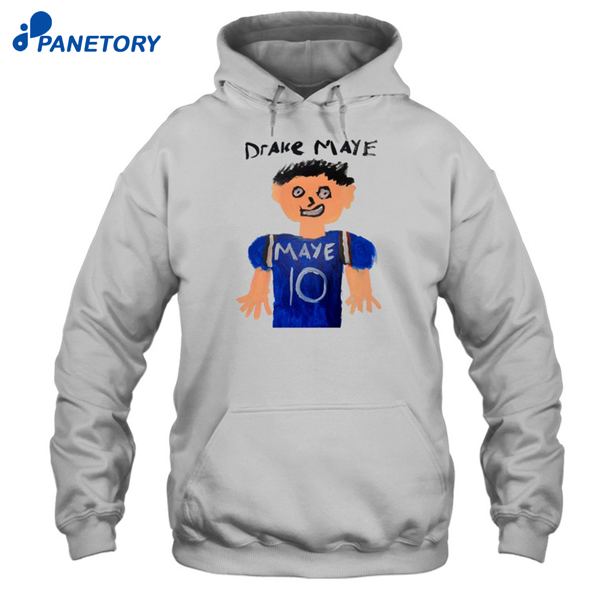 Drake Maye Painting White Shirt 7 Drake Maye Painting White Shirt 1