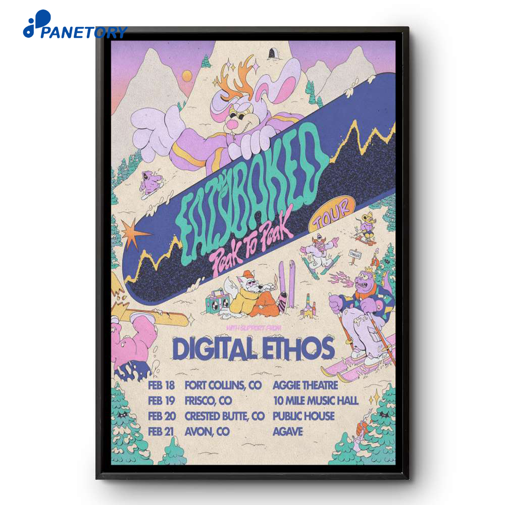 Eazybaked Peak To Peak Tour 2026 Poster 2 Eazybaked Peak To Peak Tour 2026 Poster