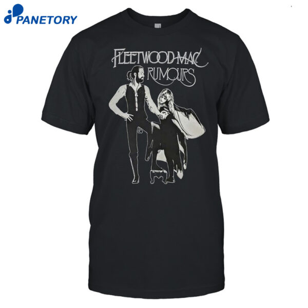 Fleetwood Mac Rumours Unisex Black Shirt