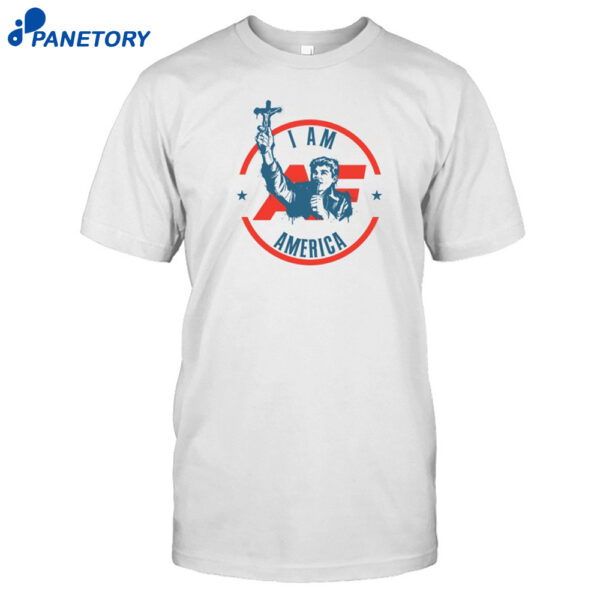 Fuentes America First Crucifix Shirt