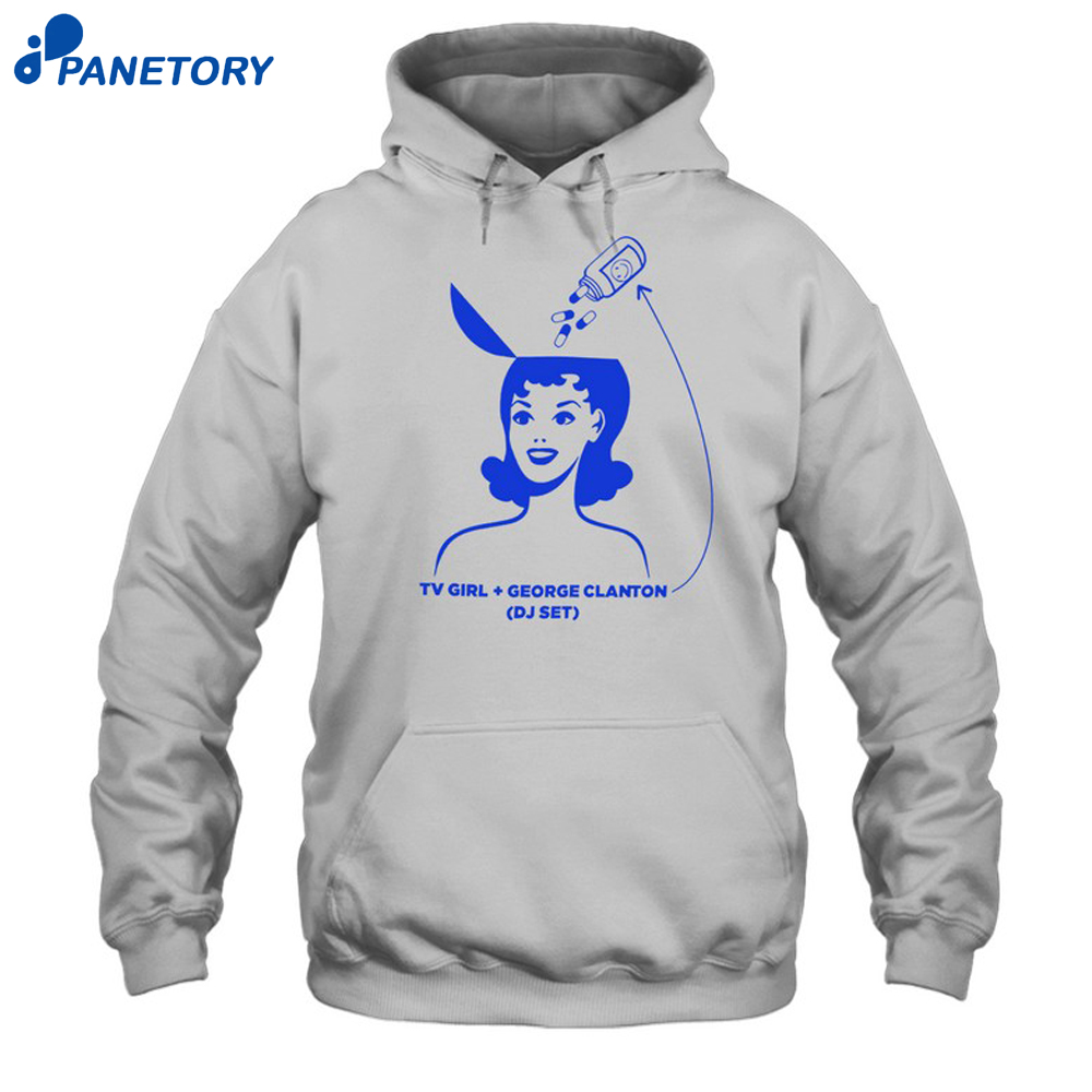 George Clanton X Tv Girl Dj Set Graphic Shirt 7 George Clanton X Tv Girl Dj Set Graphic Shirt 1