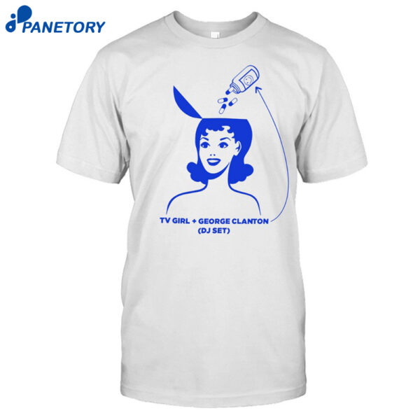 George Clanton X Tv Girl Dj Set Graphic Shirt