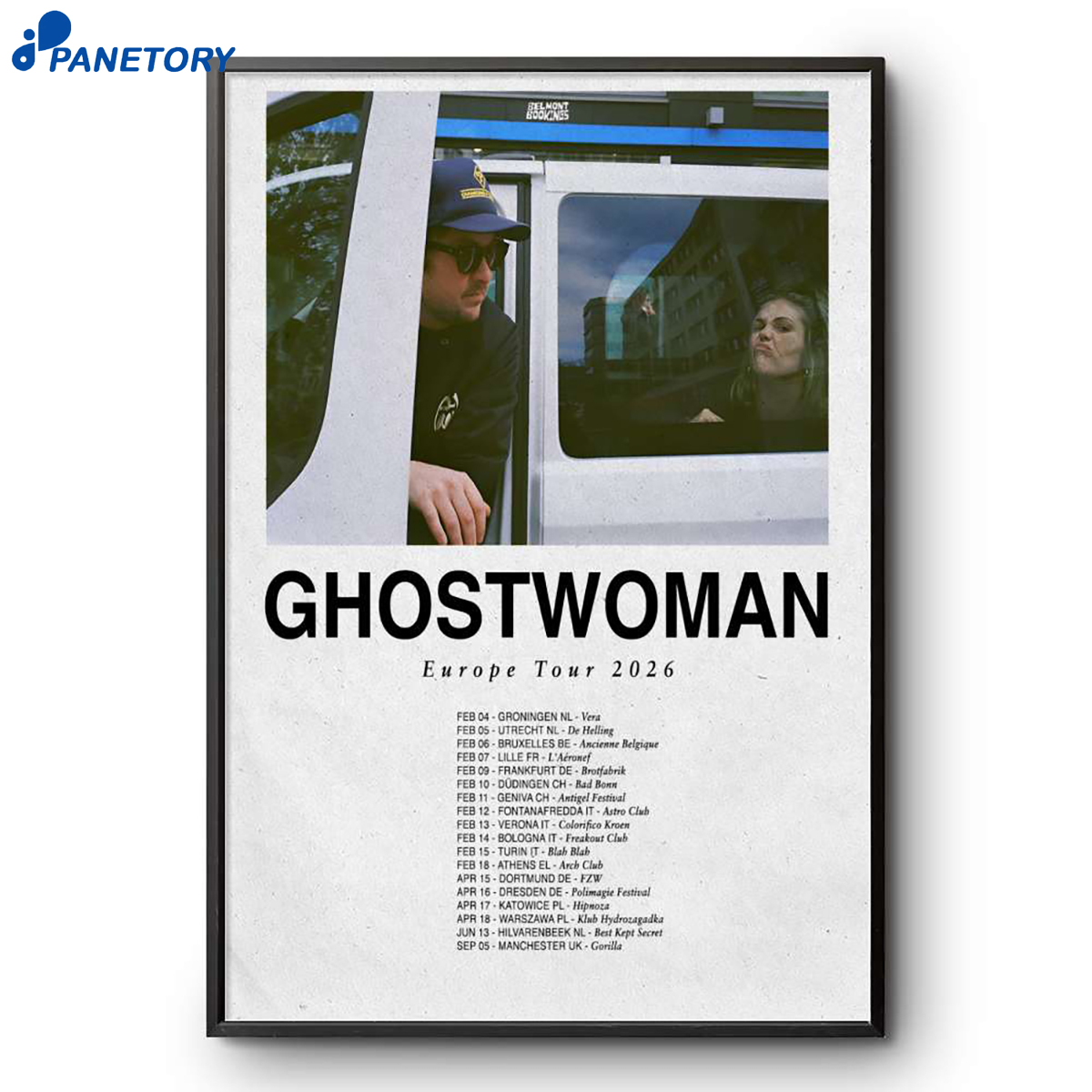Ghostwoman Eu Tour 2026 Poster 2 Ghostwoman Eu Tour 2026 Poster