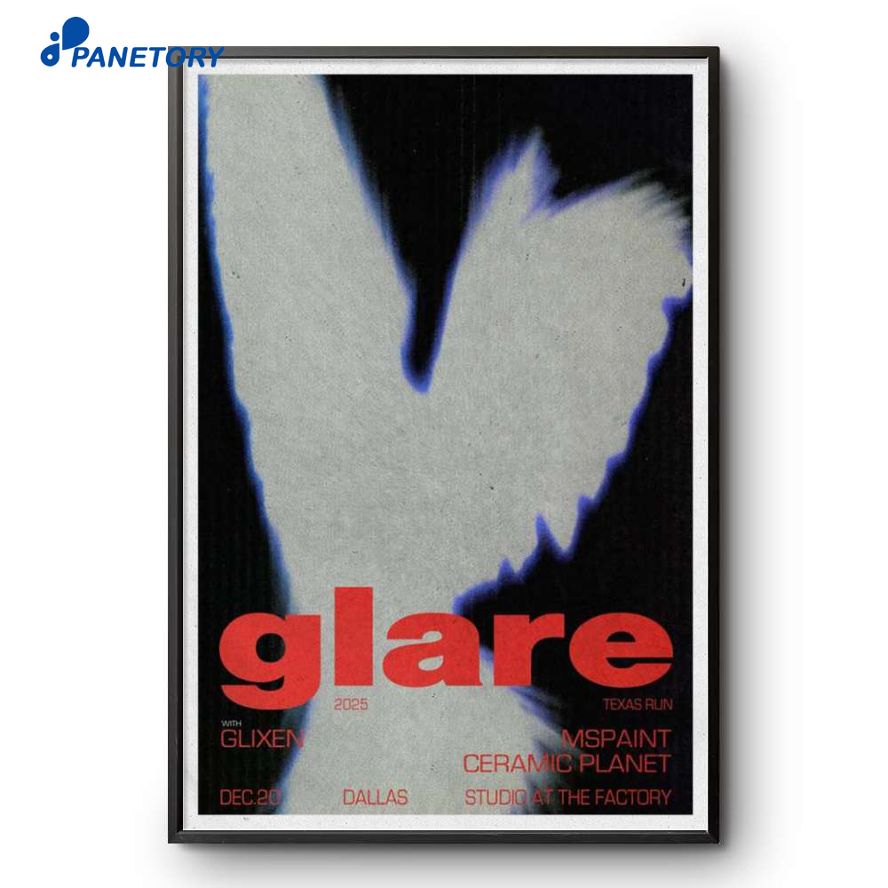 Glare Dallas Dec 20 2025 Poster 2 Glare Dallas Dec 20 2025 Poster