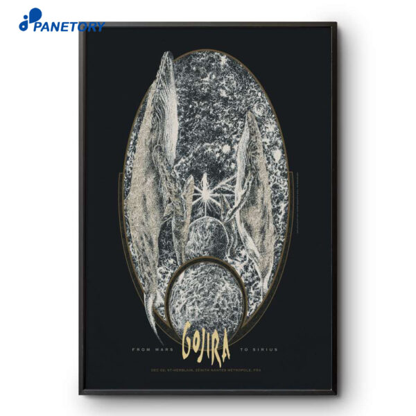 Gojira Saint-herblain France Dec 2 2025 Poster