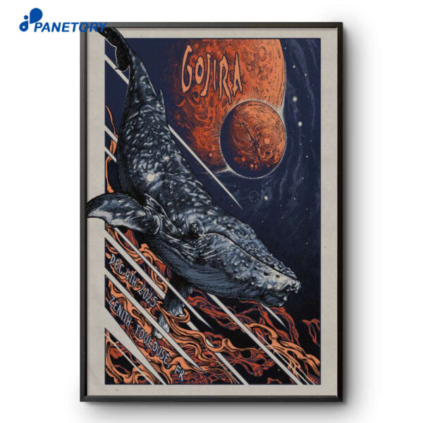 Gojira Zenith Toulouse FR Dec 4 2025 Poster