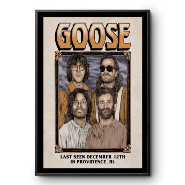 Goose Providence RI Dec 12 2025 Poster