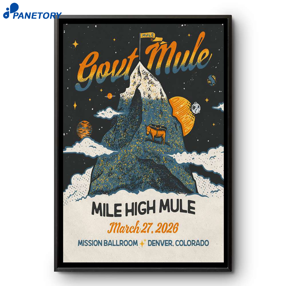 Gov'T Mule Denver Co Mar 27 2026 Poster 2 Gov'T Mule Denver Co Mar 27 2026 Poster
