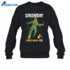 Green Day Celebrate 20Th Anniversary Warning 25 Album Shirt 4 Green Day Celebrate 20Th Anniversary Warning 25 Album Shirt 2