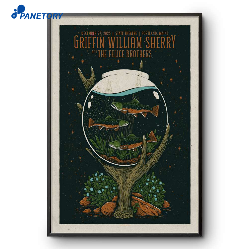 Griffin William Sherry State Theatre Portland Me Dec 27 2025 Poster 2 Griffin William Sherry State Theatre Portland Me Dec 27 2025 Poster