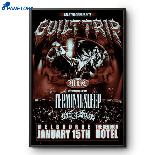 Guilt Trip Collingwood VIC Jan 15 2026 Poster