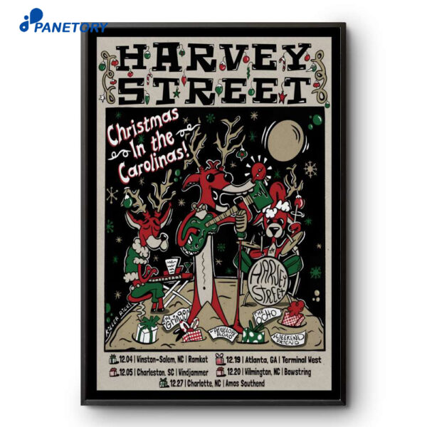 Harvey Street Tour Christmas The Carolinas 2026 Poster