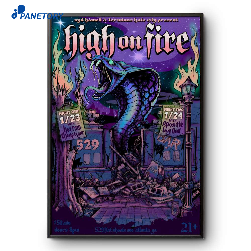 High Fire 529 Bar Atlanta Ga Jan 23-23 2026 Poster 2 High Fire 529 Bar Atlanta Ga Jan 23-23 2026 Poster