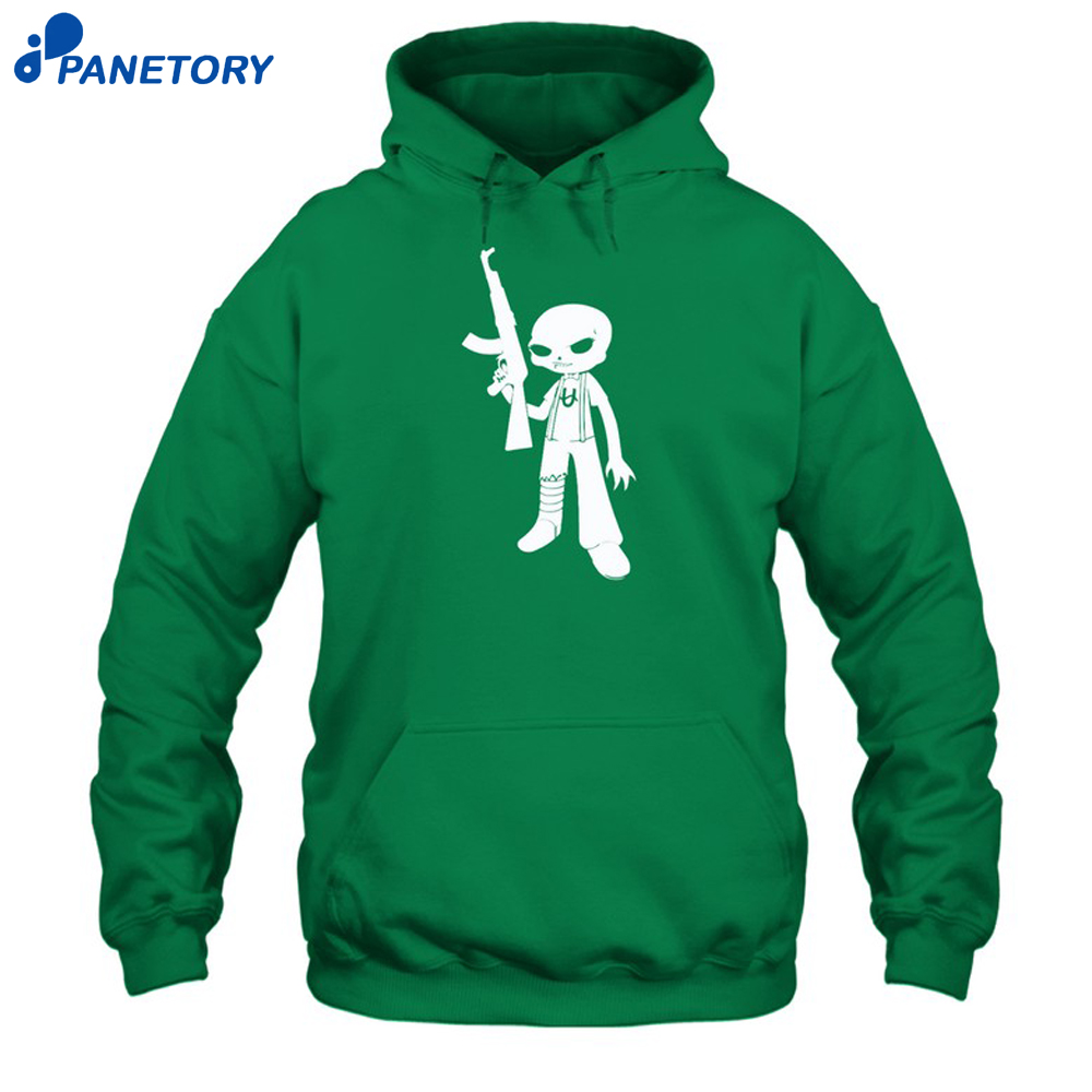 Homestuck Caliborn Silhouette Shirt 7 Homestuck Caliborn Silhouette Shirt 1