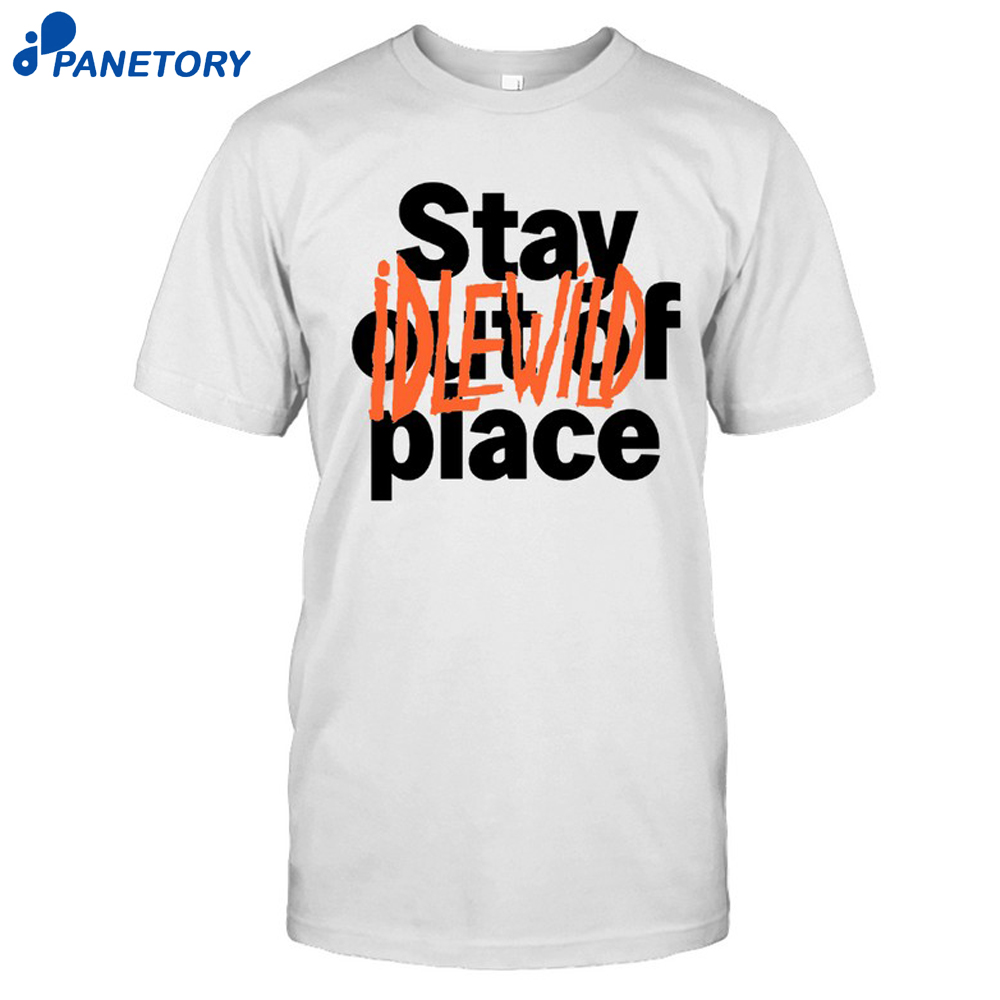 Idlewild Stay Out Of Place White Shirt 8 Idlewild Stay Out Of Place White Shirt