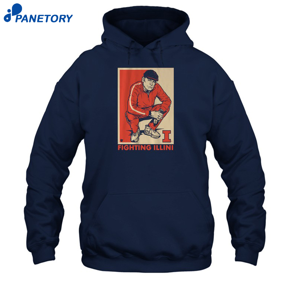 Illinois Basketball Track Suit Coach Underwood Shirt 7 Illinois Basketball Track Suit Coach Underwood Shirt 1