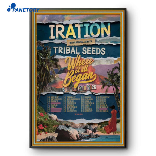 Iration Summer Tour 2026 Poster
