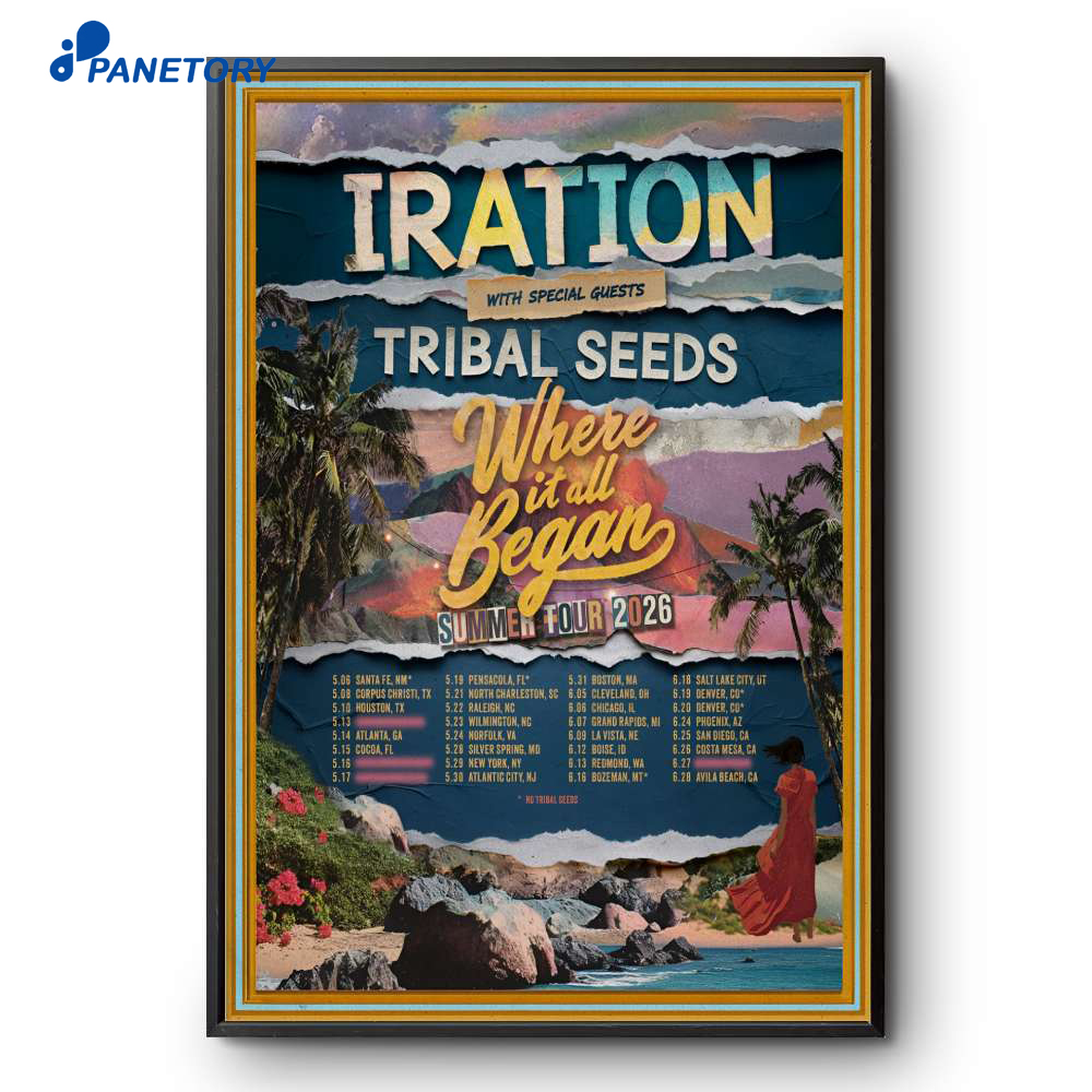 Iration Summer Tour 2026 Poster 2 Iration Summer Tour 2026 Poster