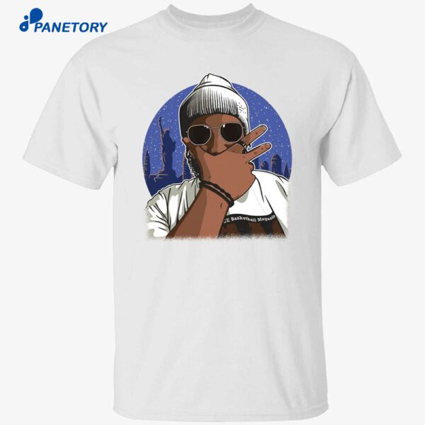 Jalen Brunson 2025 Celly Cuff Ladies Boyfriend Shirt
