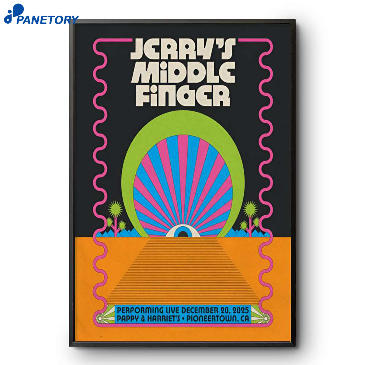 Jerry'S Middle Finger Pioneertown Ca Dec 20 2025 Poster 2 Jerry'S Middle Finger Pioneertown Ca Dec 20 2025 Poster