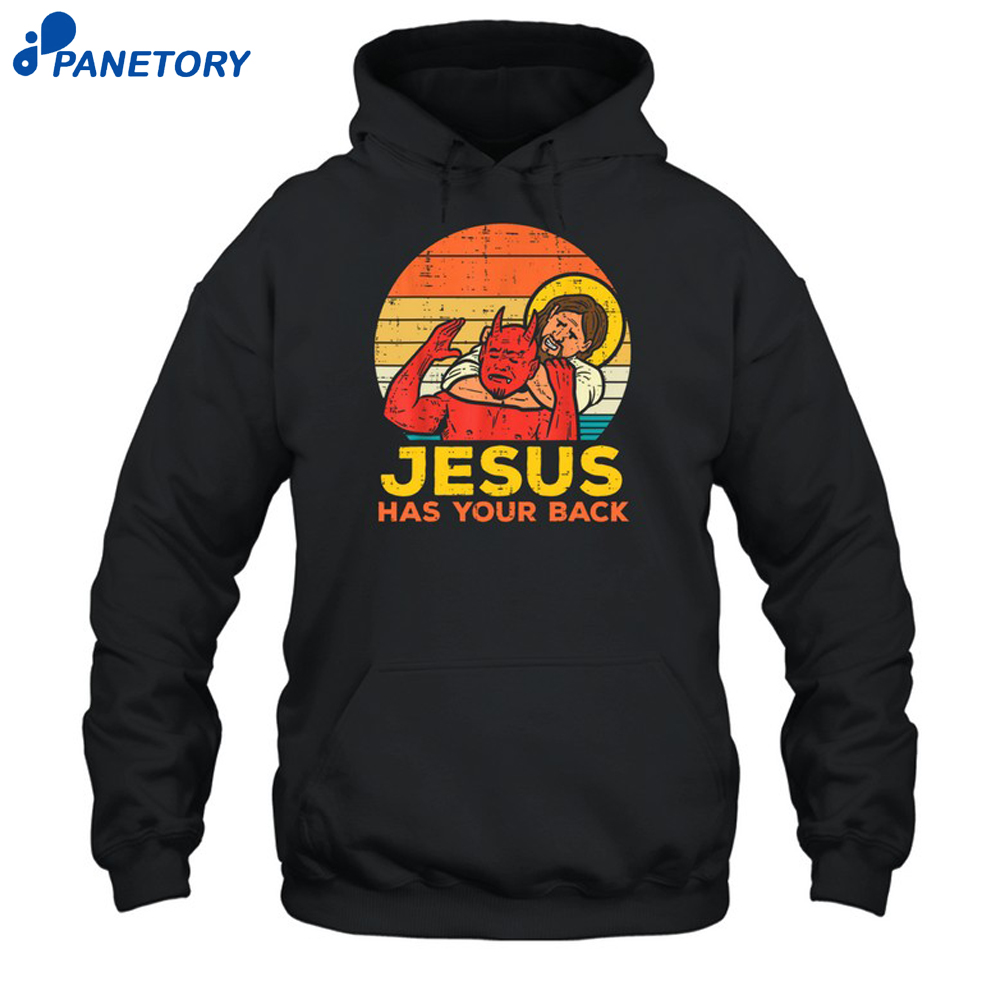 Jesus Has Your Back Jiu Jitsu Shirt 7 Jesus Has Your Back Jiu Jitsu Shirt 1