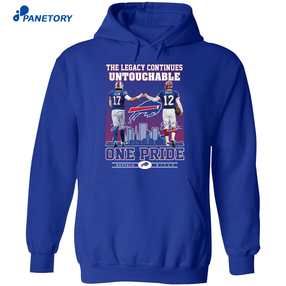 Josh Allen Jim Kelly The Legacy Continues Untouchable One Pride Shirt 7 Josh Allen Jim Kelly The Legacy Continues Untouchable One Pride Shirt 2