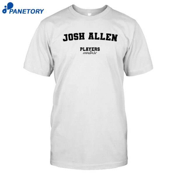 Josh Allen Players Couture Shirt