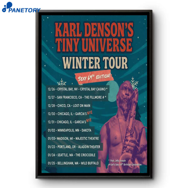 Karl Denson Winter Shows 2026 Poster